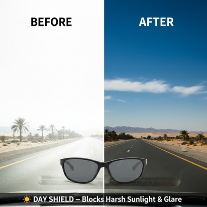 Day Shield — Before After with Product